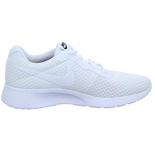Nike Tanjun, Zapatillas de Running para Mujer, Blanco (White/White-Black), 42 EU
