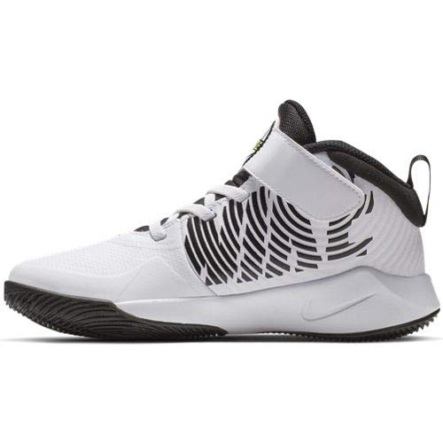 NIKE Team Hustle D 9 (PS), Zapatillas, Blanca, 32 EU