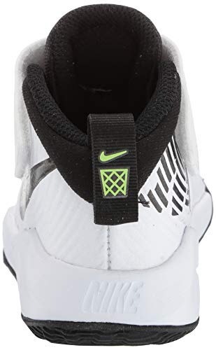 NIKE Team Hustle D 9 (PS), Zapatillas, Blanca, 32 EU