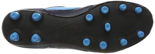 Nike The Premier II FG, Zapatillas de Fútbol Unisex Adulto, Negro (Obsidian/Lt Current Blue/Black 440), 44.5 EU