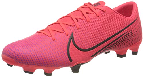 Nike Vapor 13 Academy FG/MG, Botas de fútbol Hombre, Rotulador láser Crimson Black Laser Crim 606, 42.5 EU