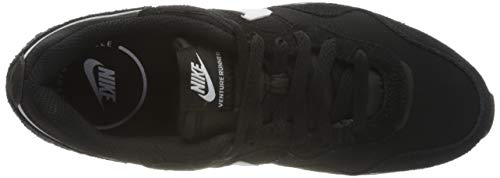 NIKE Venture Runner, Zapatillas Mujer, Negro (Black/Black/White), 38 EU