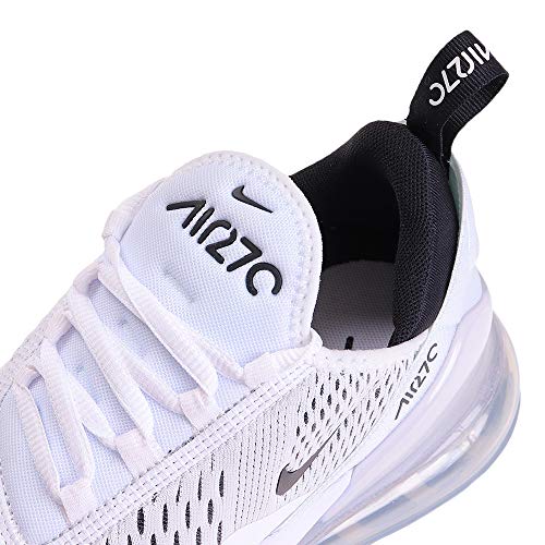 Nike W Air MAX 270, Zapatillas de Running para Mujer, Blanco (White/Black-White 100), 36.5 EU