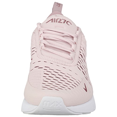 Nike W Air MAX 270, Zapatillas para Correr Mujer, Barely Rose/Vintage Wine/Elemental Rose/White, 38 EU