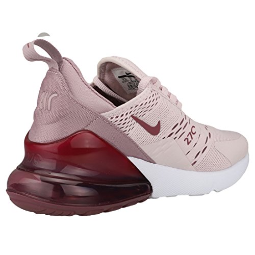 Nike W Air MAX 270, Zapatillas para Correr Mujer, Barely Rose/Vintage Wine/Elemental Rose/White, 38 EU