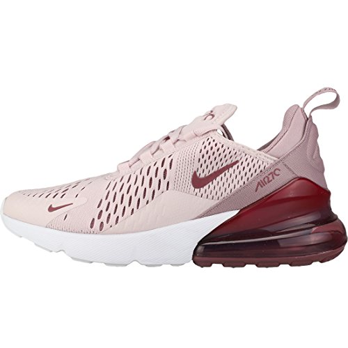 Nike W Air MAX 270, Zapatillas para Correr Mujer, Barely Rose/Vintage Wine/Elemental Rose/White, 38 EU