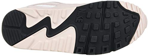 Nike W Air MAX 90, Zapatillas para Correr Mujer, Barely Rose White Black, 40 EU