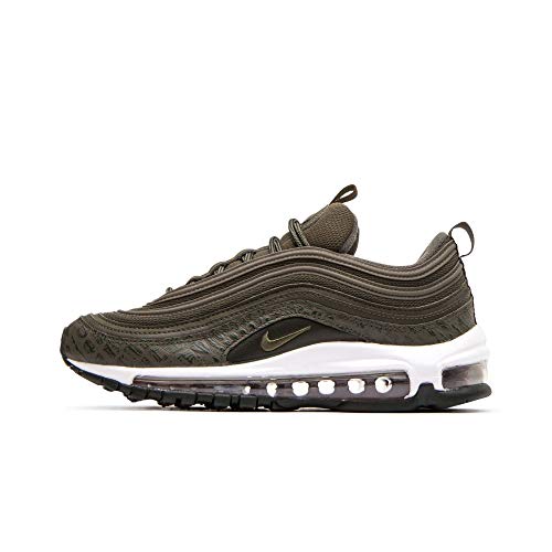 Nike W Air MAX 97 LX, Zapatillas de Atletismo para Mujer, Multicolor (Cargo Khaki/Cargo Khaki/Sequoia 301), 36.5 EU