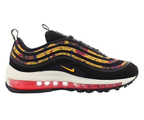 Nike W Air MAX 97 SE, Zapatillas de Atletismo Mujer, Multicolor (Black/University Gold/Sail 1), 38 EU
