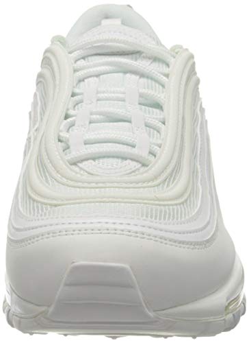 Nike W Air MAX 97, Zapatillas de Atletismo Mujer, Blanco (White/White/Pure Platinum 100), 38.5 EU