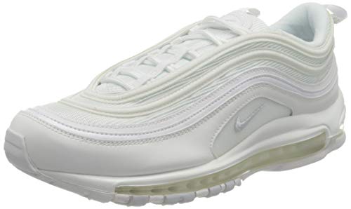 Nike W Air MAX 97, Zapatillas de Atletismo Mujer, Blanco (White/White/Pure Platinum 100), 38.5 EU