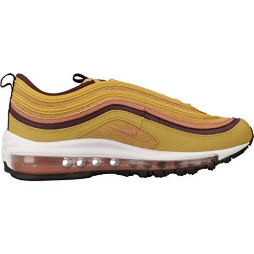 Nike W Air MAX 97, Zapatillas de Running para Mujer, Multicolor (Wheat Gold/Terra Blush/Burgundy Crush 700), 36.5 EU