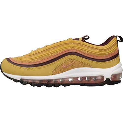 Nike W Air MAX 97, Zapatillas de Running para Mujer, Multicolor (Wheat Gold/Terra Blush/Burgundy Crush 700), 36.5 EU
