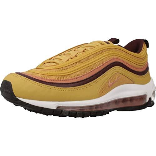 Nike W Air MAX 97, Zapatillas de Running para Mujer, Multicolor (Wheat Gold/Terra Blush/Burgundy Crush 700), 36.5 EU