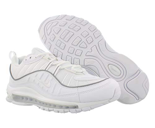 Nike W Air MAX 98, Zapatillas de Running Mujer, Blanco (White/White/White 114), 36.5 EU