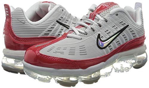 Nike W Air Vapormax 360, Zapatillas para Correr Mujer, Gran Gris/Blanco/Partícula Gris/Blanco, 39 EU