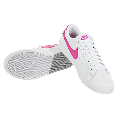 Nike W Blazer Low LE, Zapatillas de Baloncesto para Mujer, Multicolor (White/Laser Fuchsia/White 000), 38.5 EU