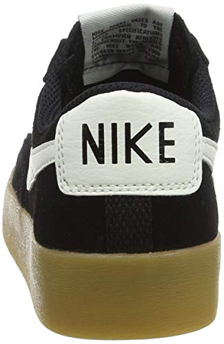 Nike W Blazer Low SD, Zapatos de Baloncesto Mujer, Multicolor (Black/Black/Sail/Gum Light Brown 007), 36.5 EU