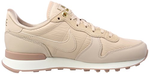 Nike W Internationalist PRM, Zapatillas Mujer, Beige (Particle Beige/Summit White/Particle Pink/Particle Beige 202), 42 EU