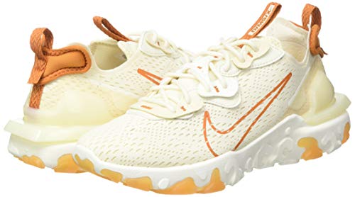 Nike W NSW React Vision, Zapatillas para Correr Mujer, Palas Ivory Monarch Coconut Milk Pearl White Sail, 38 EU