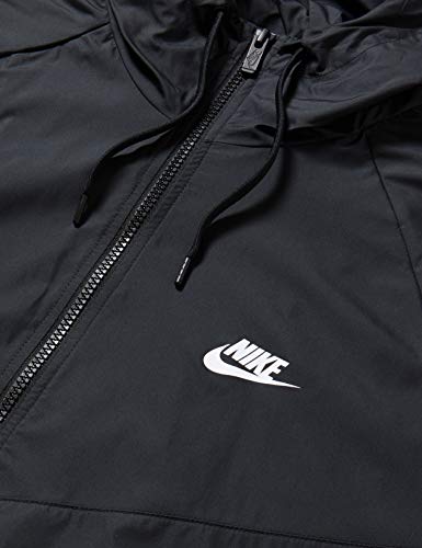 NIKE W NSW WR Jkt Chaqueta de Deporte, Mujer, Black/Black/(White), XS
