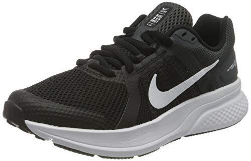 Nike W Run Swift 2, Zapatillas para Correr Mujer, Black White Dk Smoke Grey, 38.5 EU