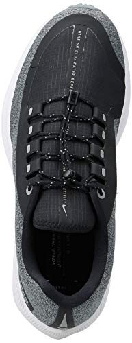 Nike W ZM Winflo 5 Run Shield, Zapatillas de Running para Mujer, Multicolor (Black/Metallic Silver/Cool Grey 001), 37.5 EU