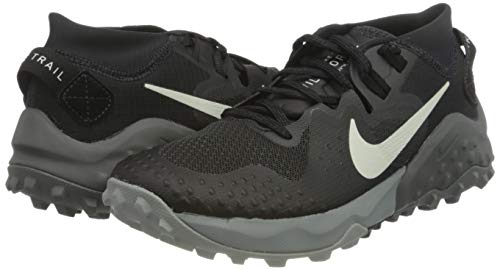 NIKE Wildhorse 6, Trail Running Shoe Mujer, Off Noir/Spruce Aura-Black-Iron Grey, 40 EU