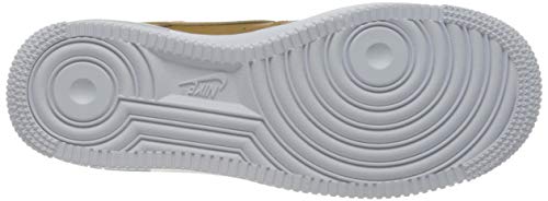 Nike Wmns Air Force 1 '07 ESS, Zapatillas de bsquetbol Mujer, Wheat Wheat Sunset Pulse Black White White, 37.5 EU