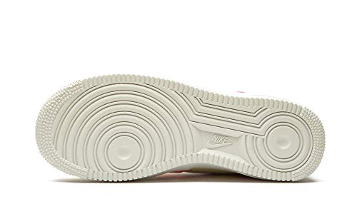 Nike Wmns Air Force 1 '07 LX, Zapatillas de bsquetbol Mujer, Life Lime Summit White Laser Blue Hyper Orange Cactus Flower, 38.5 EU