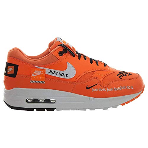 Nike Wmns Air MAX 1 LX, Zapatillas de Gimnasia para Mujer, Naranja (Total Orange/White/Black 800), 38 EU