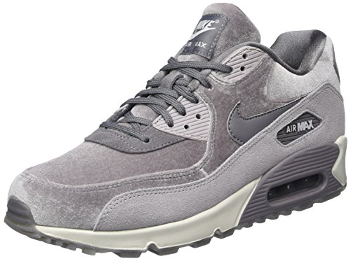 Nike Wmns Air MAX 90 LX, Zapatillas de Gimnasia para Mujer, Gris (Gunsmokegunsmokeatmosphere G 007), 44.5 EU
