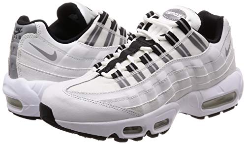Nike Wmns Air MAX 95 307960-113, Zapatillas Unisex Adulto, Blanco (White 307960/113), 38.5 EU
