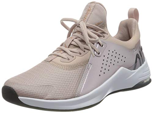 Nike Wmns Air MAX Bella TR 3, Zapatillas Mujer, Stone Mauve/Mtlc Red Bronze/Mtlc Silver/Barely Rose/White/Black, 38 EU