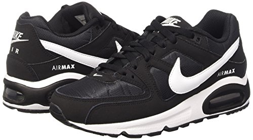 Nike Wmns Air MAX Command, Zapatillas de Deporte Mujer, Blanco (Black/White), 38 EU