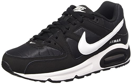 Nike Wmns Air MAX Command, Zapatillas de Deporte Mujer, Blanco (Black/White), 38 EU