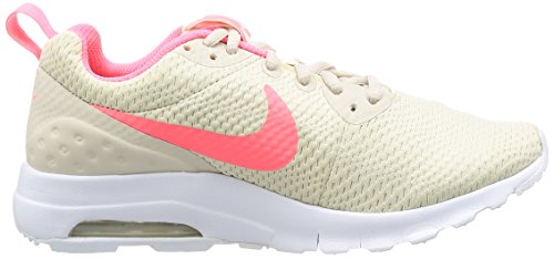 NIKE Wmns Air MAX Motion LW - Zapatillas Deportivas, Mujer, Amarillo - (Lt Orewood Brn/Hot Punch-White)
