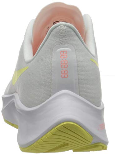 Nike Wmns Air Zoom Pegasus 37, Zapatillas para Correr Mujer, White Lt Zitron BRT Mango, 40 EU