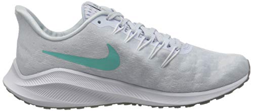 Nike Wmns Air Zoom Vomero 14, Zapatilla de Correr Mujer, Fútbol Gris/Aurora Verde/Blanco, 40 EU