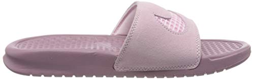 Nike Wmns Benassi JDI LTR Se, Zapatos de Playa y Piscina para Mujer, Multicolor (Pink Foam/Pink Foam/Plum Dust 600), 38 EU