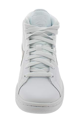 Nike Wmns Court Royale 2 Mid, Zapatillas Deportivas Mujer, White Particle Beige Black, 40 EU