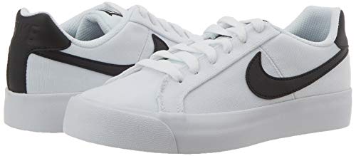Nike Wmns Court Royale AC CNV, Zapatos de Tenis para Mujer, White Black, 36 EU