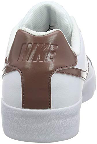 Nike Wmns Court Royale AC, Zapatillas de Gimnasia para Mujer, Blanco (White/Smokey Mauve 101), 40.5 EU