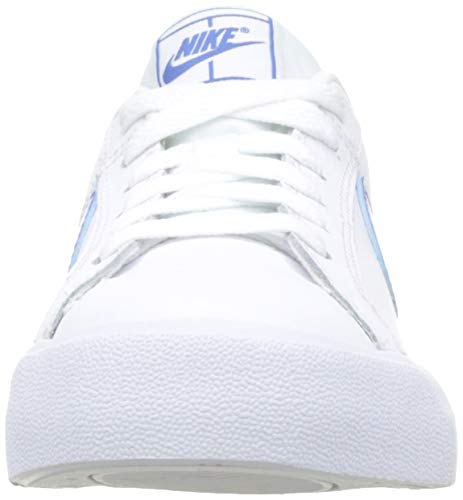 Nike Wmns Court Royale AC, Zapatillas de Tenis para Mujer, Multicolor (White/Mountain Blue 100), 38 EU