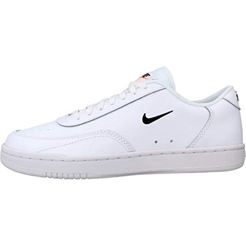 Nike Wmns Court Vintage, Zapatillas de Gimnasio Mujer, White/Black-Total Orange, 39 EU