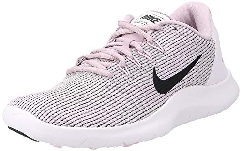 Nike Wmns Flex 2018 RN, Zapatillas de Atletismo Mujer, Multicolor (Plum Chalk/Black/Pink Foam/Pale Pink 500), 37.5 EU