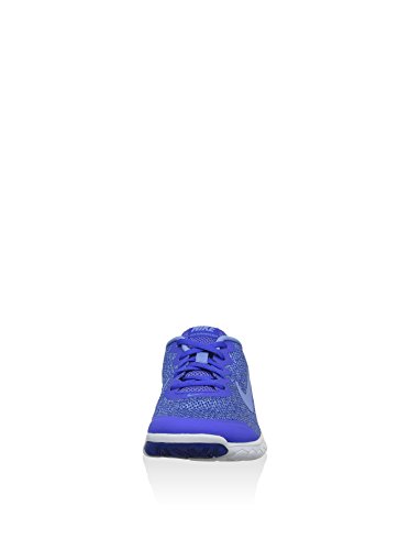 Nike Wmns Flex Experience RN 4 Prem, Zapatillas de Running para Mujer, Azul (Racer Blue/Chalk Blue-White), 36 EU