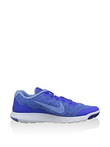 Nike Wmns Flex Experience RN 4 Prem, Zapatillas de Running para Mujer, Azul (Racer Blue/Chalk Blue-White), 36 EU