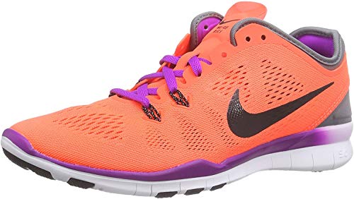 Nike Wmns Free 5.0 TR Fit 5, Zapatillas de Running Mujer, Multicolor (Red/Black), 36.5 EU