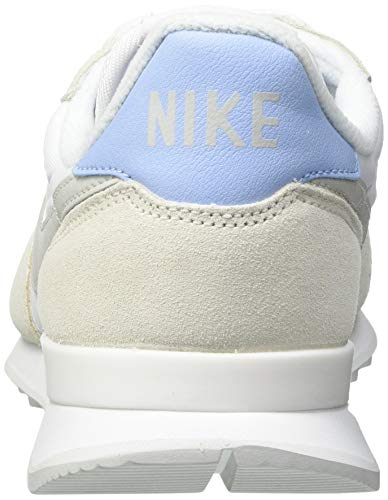 Nike Wmns Internationalist, Zapatillas para Correr Mujer, White Lt Bone Pale Ivory Summit White Baroque Brown Psychic Blue, 37.5 EU
